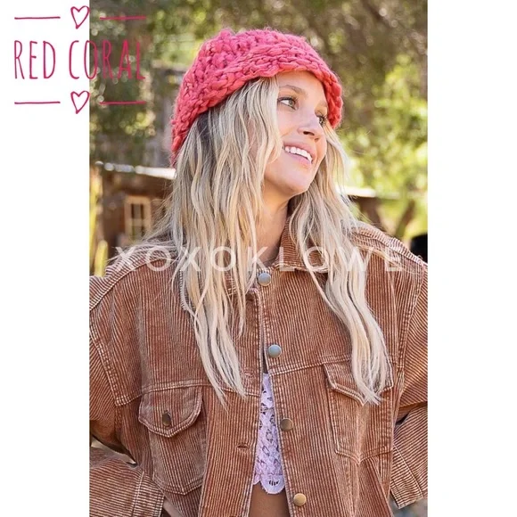 POL Knit Hat Cap 2 Colors - Picture 8 of 16